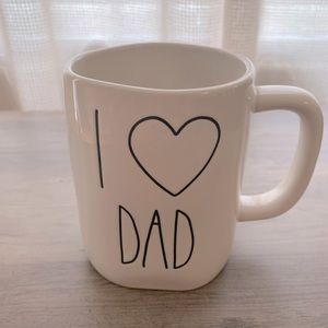 Rae Dunn I 🖤 DAD mug